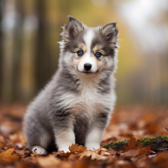 Mini Pomskydoodle Puppy